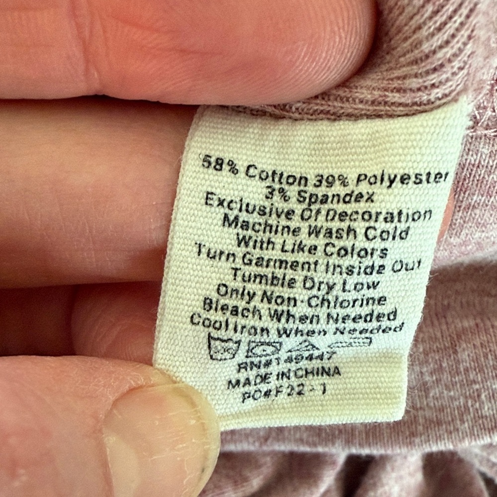 The Normal Brand Dusty Mauve Crewneck Sweater - Picture 5 of 5